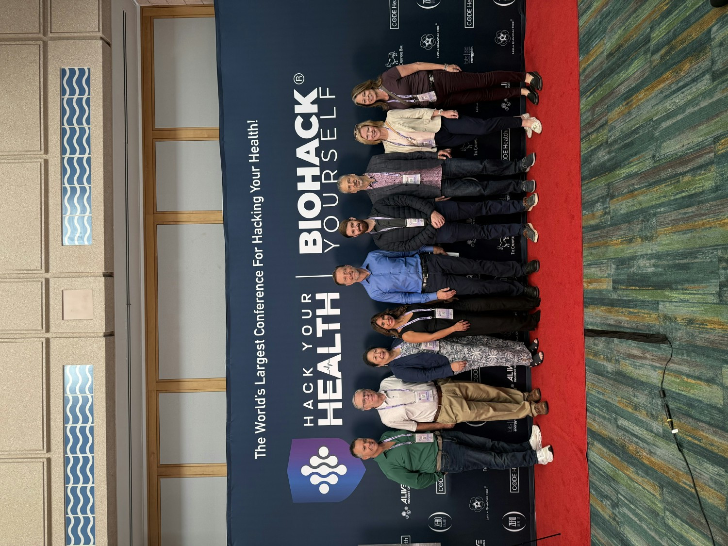 Team members from manufacturing, marketing, IT and Customer Support coming together for a health event.