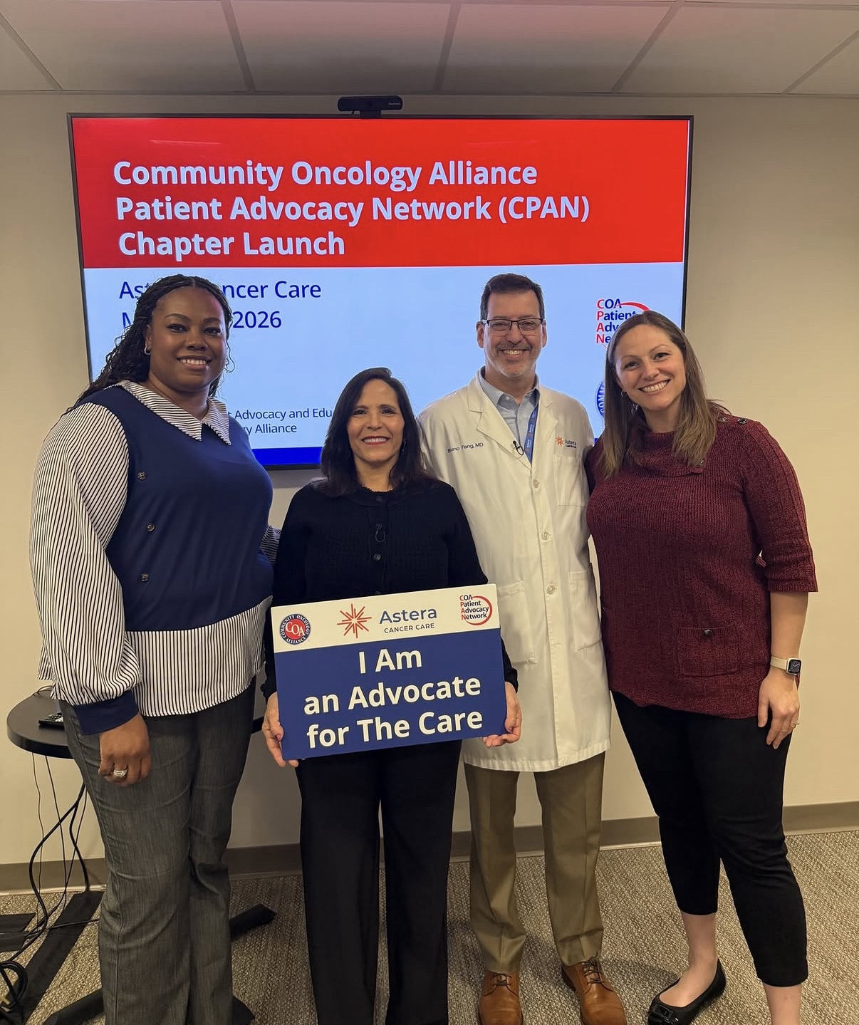 We are proud to be the only COA Cancer Patient Advocacy Network (CPAN) chapter in New Jersey.