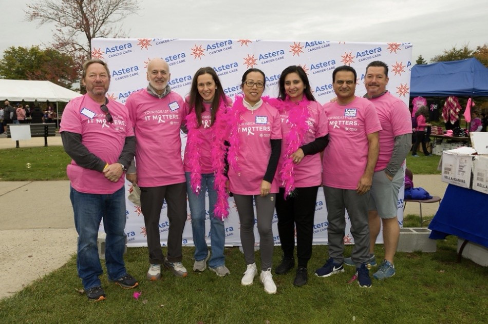 American Cancer Society's Making Strides Against Breast Cancer of Central New Jersey walk in Edison, NJ, 