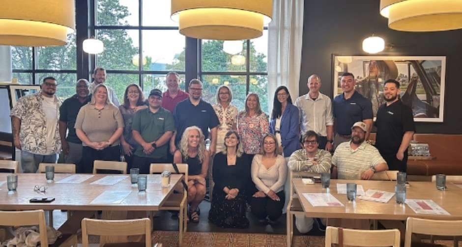 The Denver office hosted an executive visit and dinner to provide updates and feedback