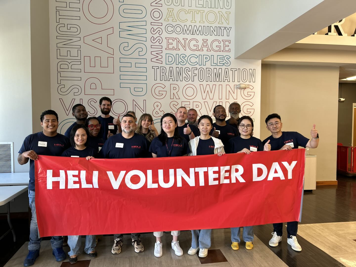 Heli Volunteer Day in partnership with HOPE Atlanta, an organization aiding the homeless and hungry of Metro Atlanta.