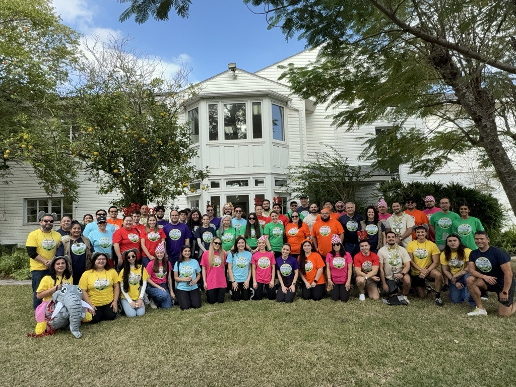 Group photo taken at BML's Annual Retreat at their Brownsville location