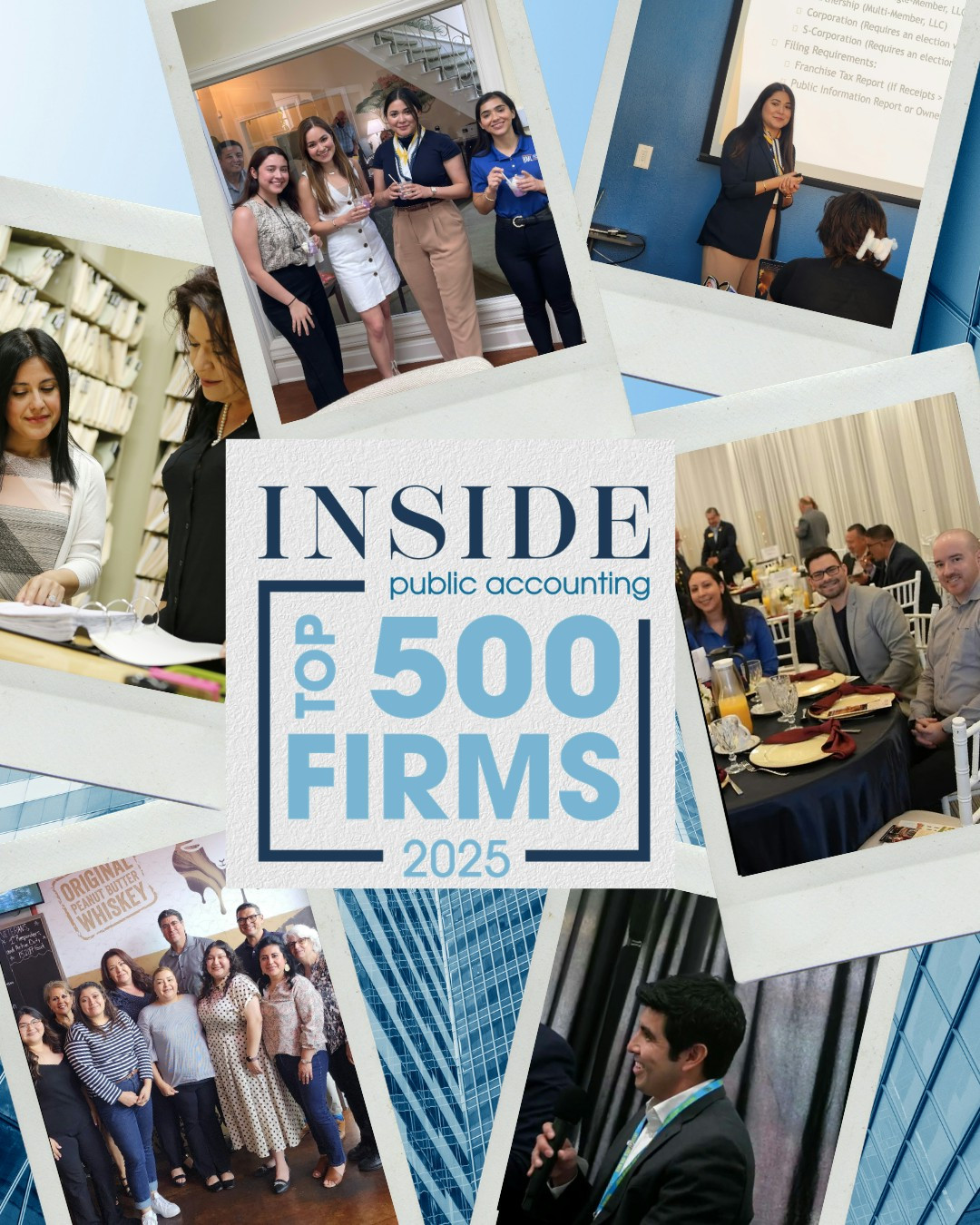 Burton McCumber & Longoria was recognized as a Top 500 Firm