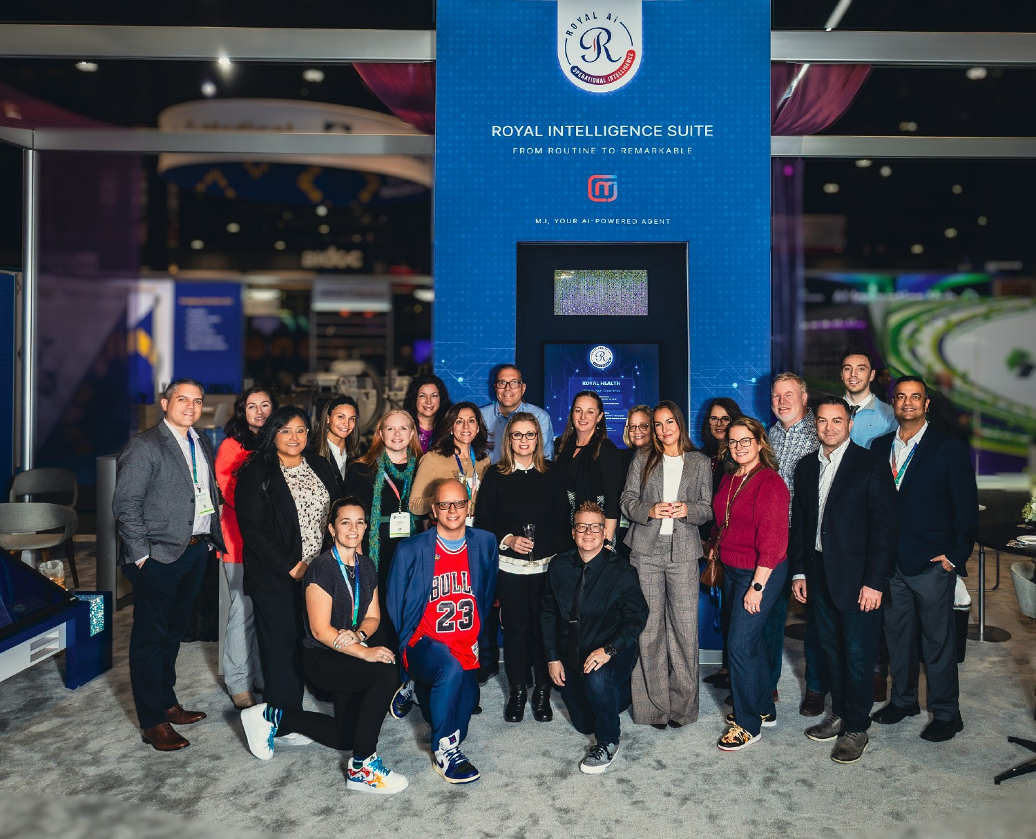 Royal's booth at RSNA in Chicago, IL December 2025