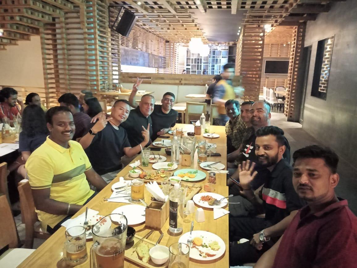 Labor day team dinner