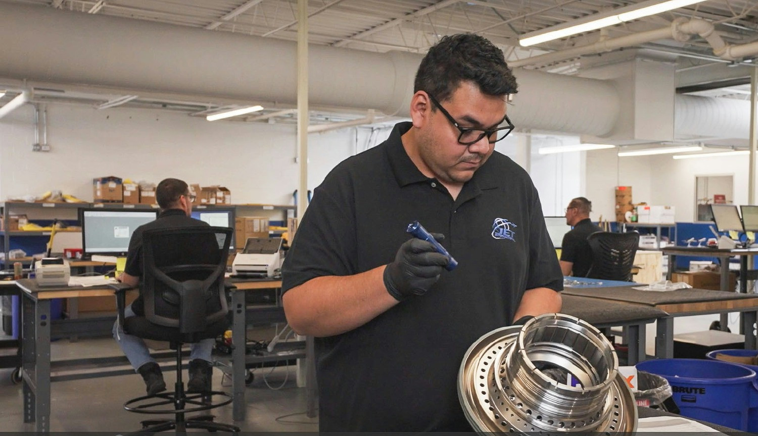 Quality Inspectors ensure parts meet ISO, ASA & FAA standards through dedication, accountability, and teamwork.