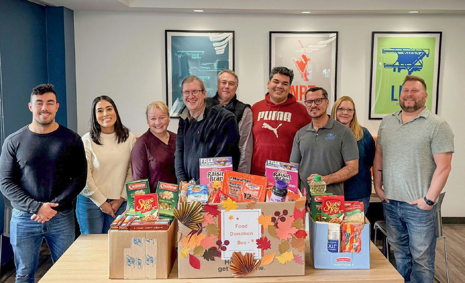 We close each month with a company lunch, celebrating results and the teamwork and collaboration behind those results.