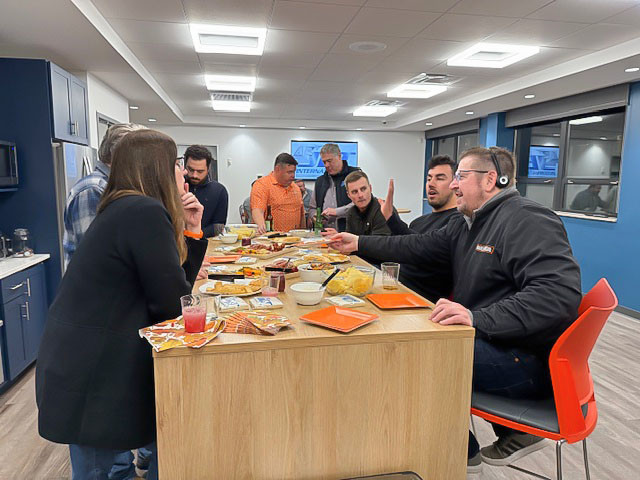 Our team sponsored a company-wide food drive, showing care, collaboration, and values that define Jet International.