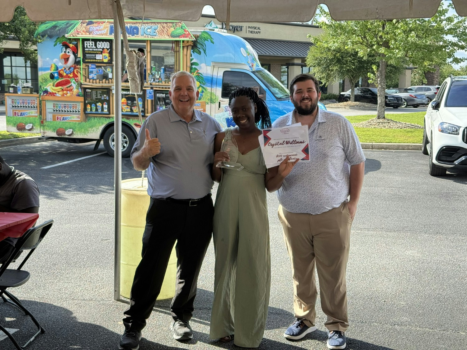Congratulations Crystal!