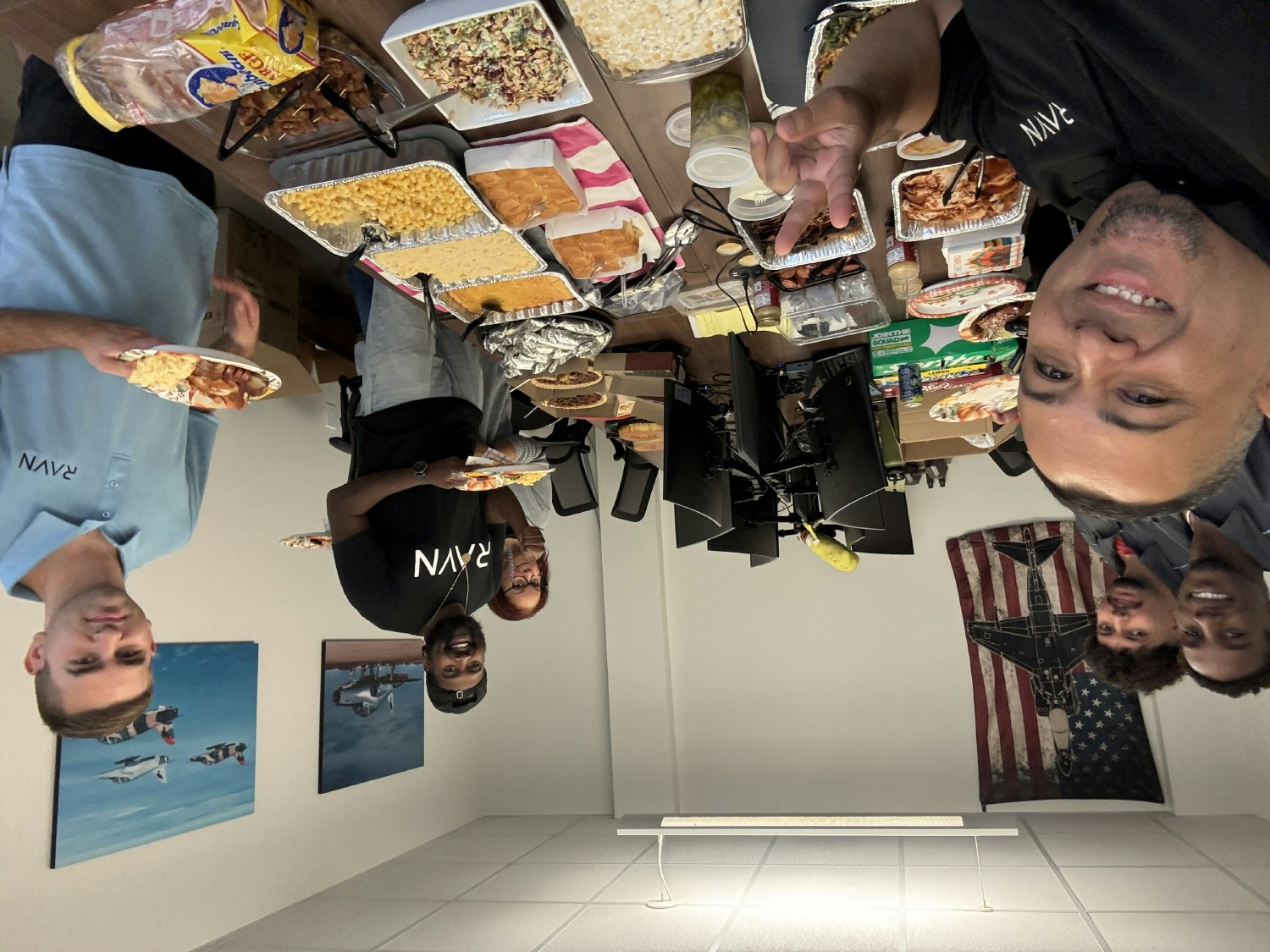 Team lunch for no reason at all... we were just hungry :)