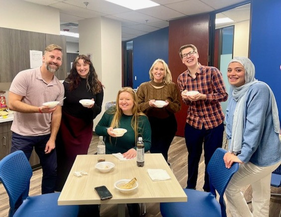 SOL-mates compete in last year's Chili Cookoff!