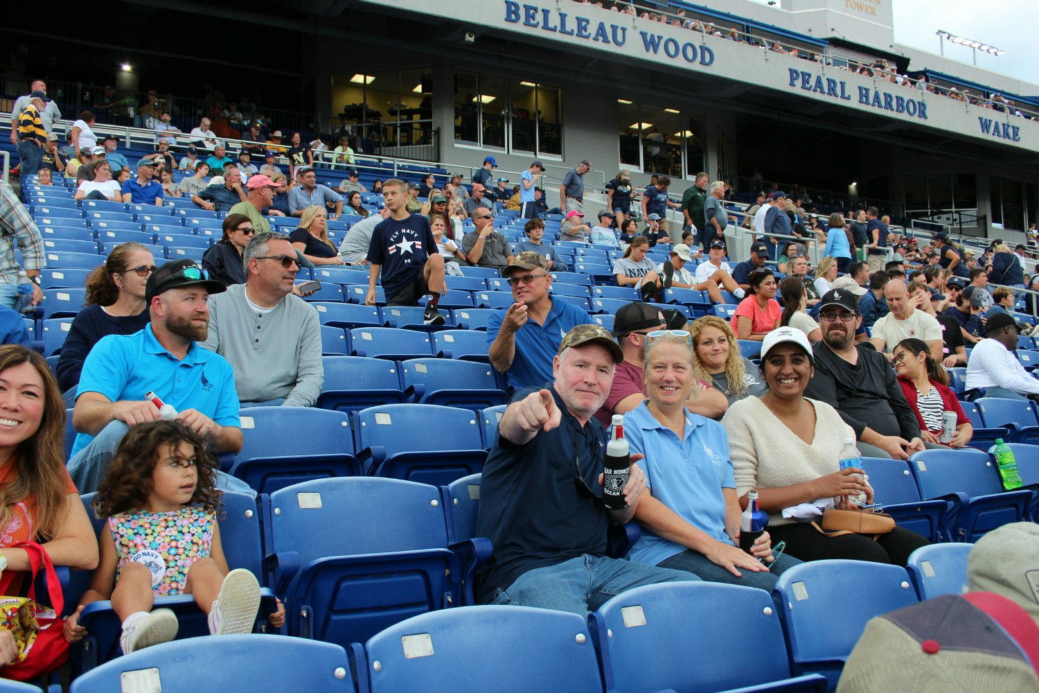 Company Appreciation Gathering at a local Navy Football Game