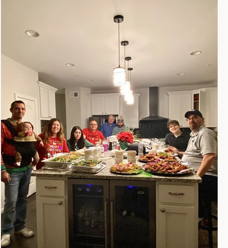 Christmas employee appreciation gathering
