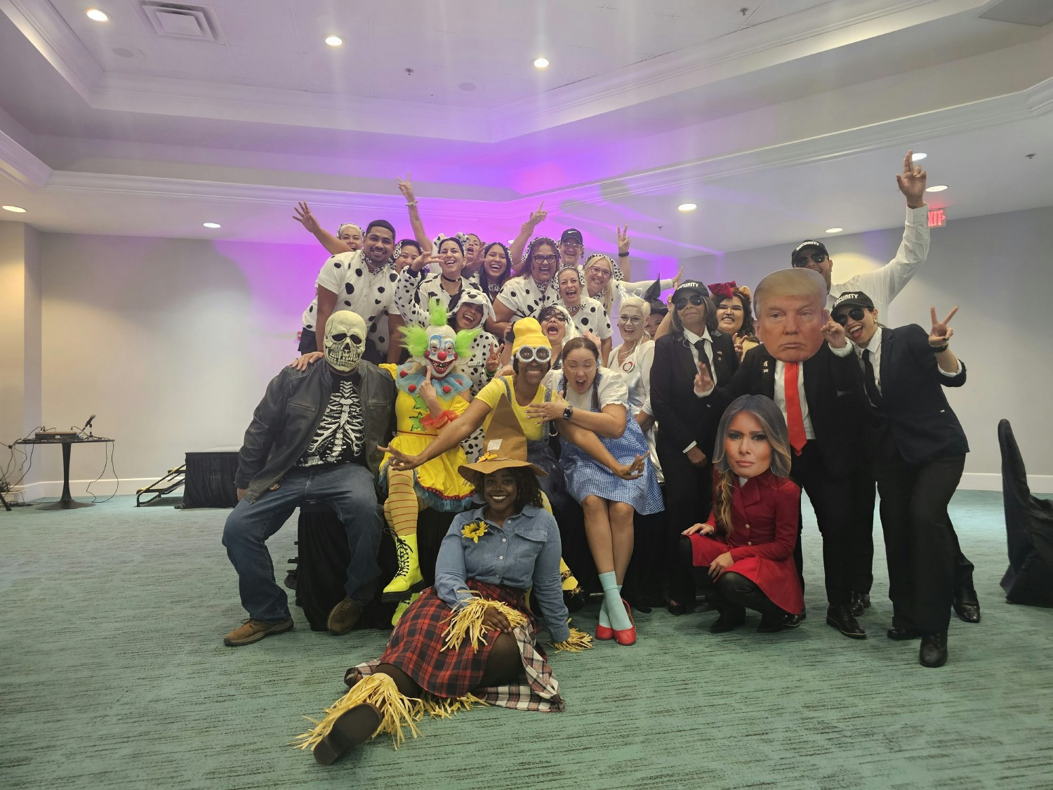 The Holiday Inn Resort Kissimmee, FL celebrates Halloween with a costume contest