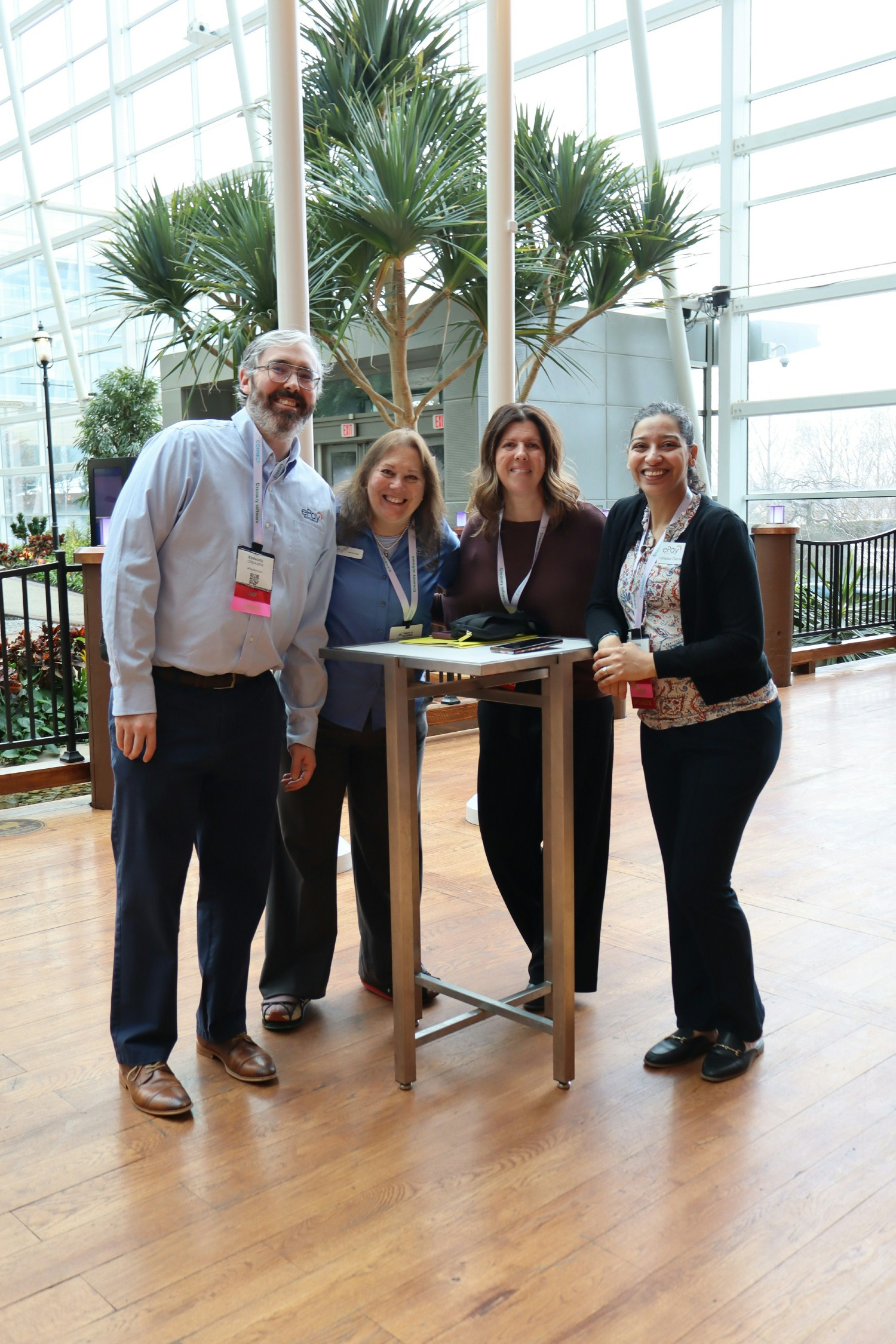 Staff members from our Advising team at a training event