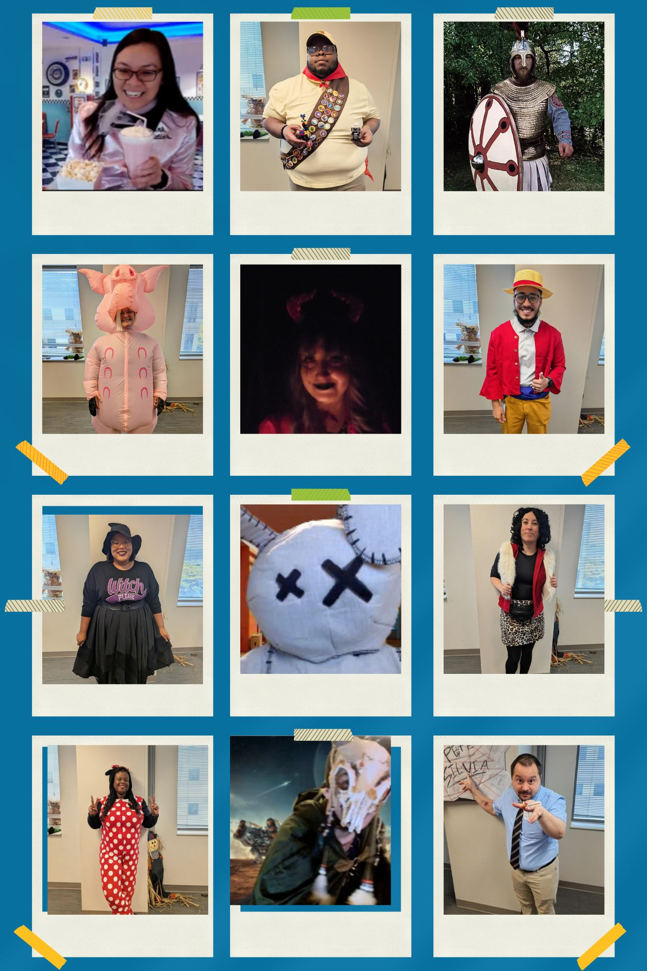From office to home—our team brought the Halloween magic everywhere!