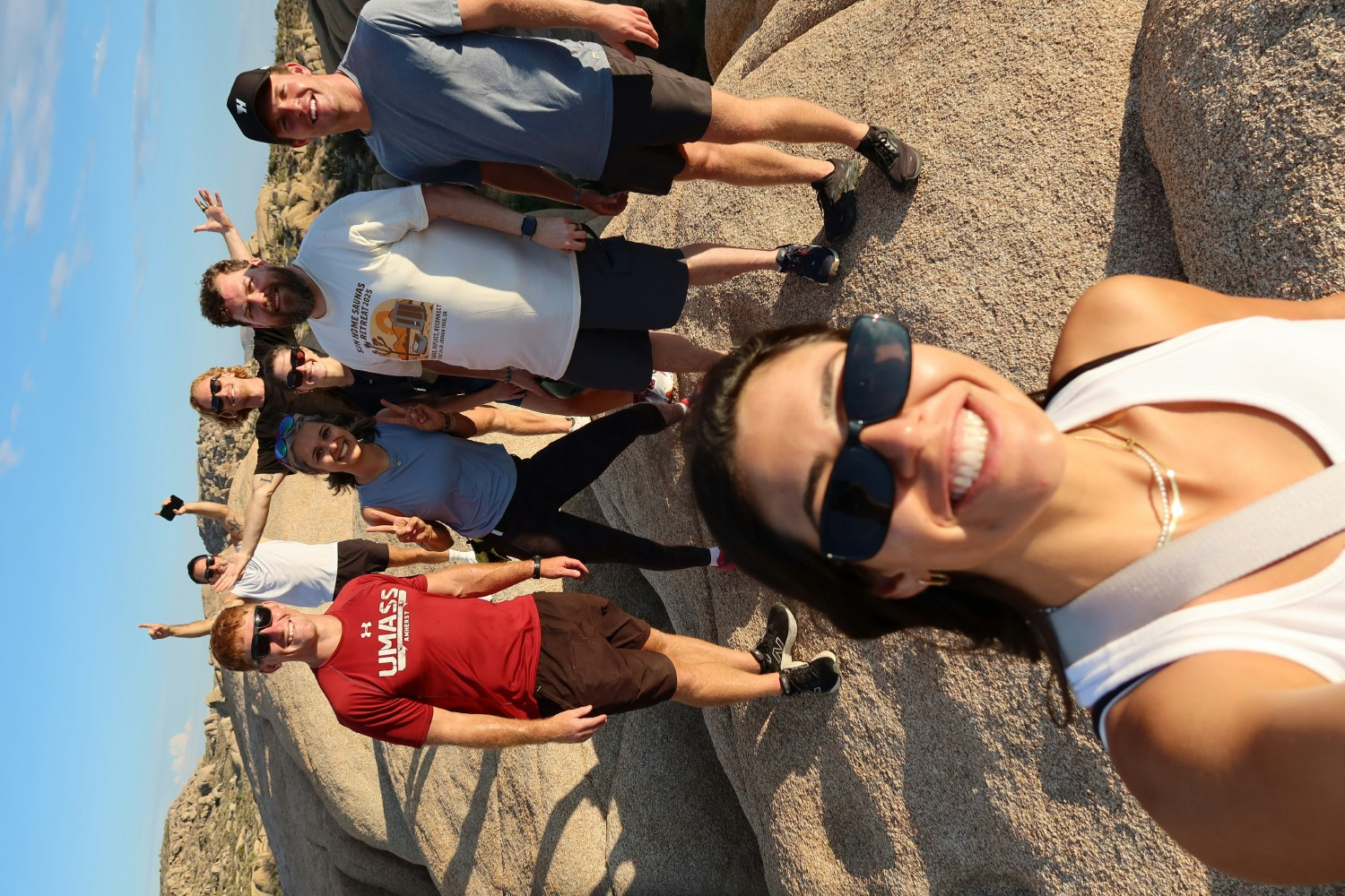 Team photo form the hike