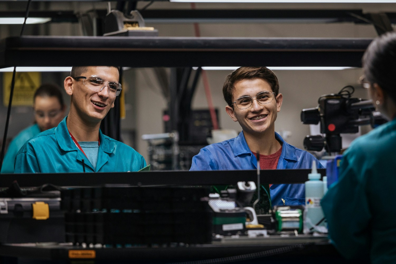 Talented, young employees at East West manufacturing facilities