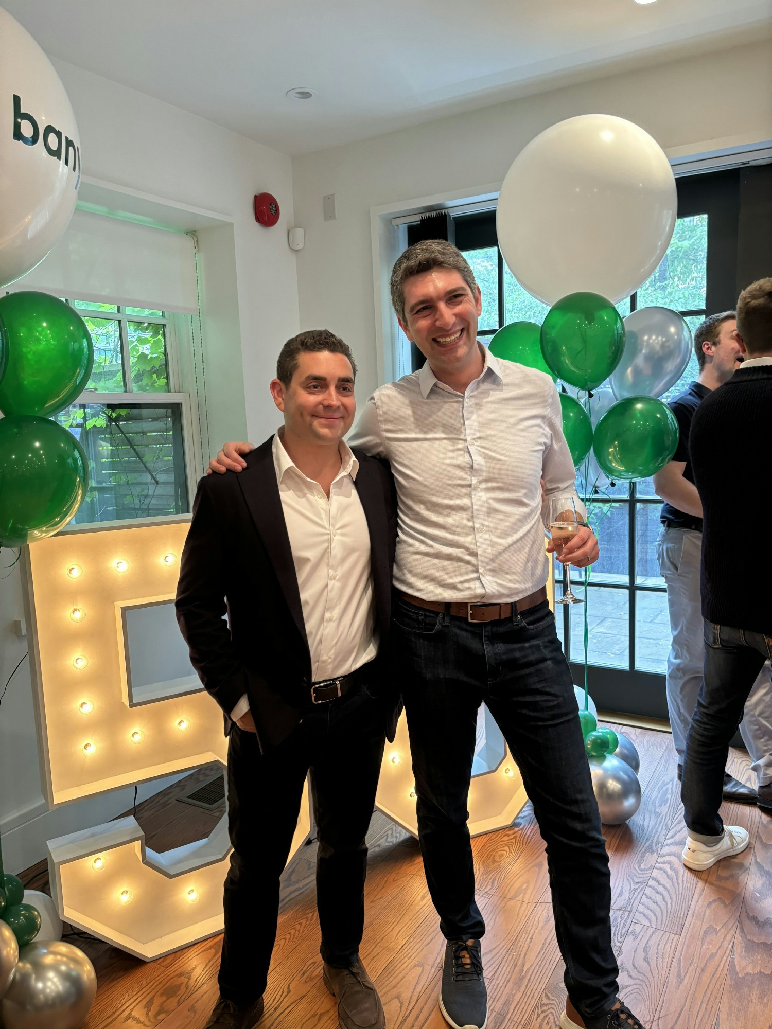 Leadership driving Banyan Software forward — our CEO and Head of M&A celebrating another milestone.