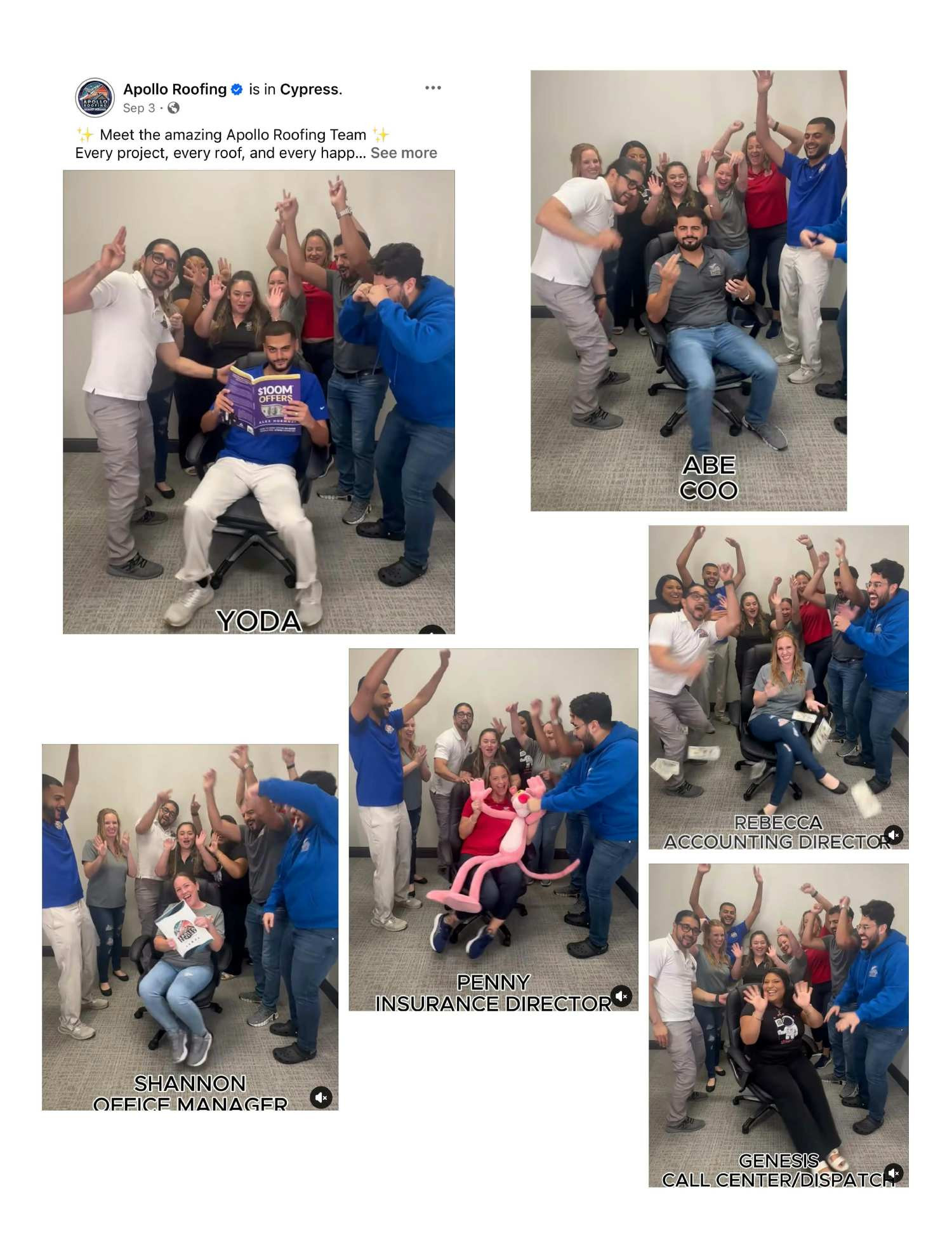 Every day in the office is a chance to have a laugh, from re-making fad silly videos to jump scaring co-workers!