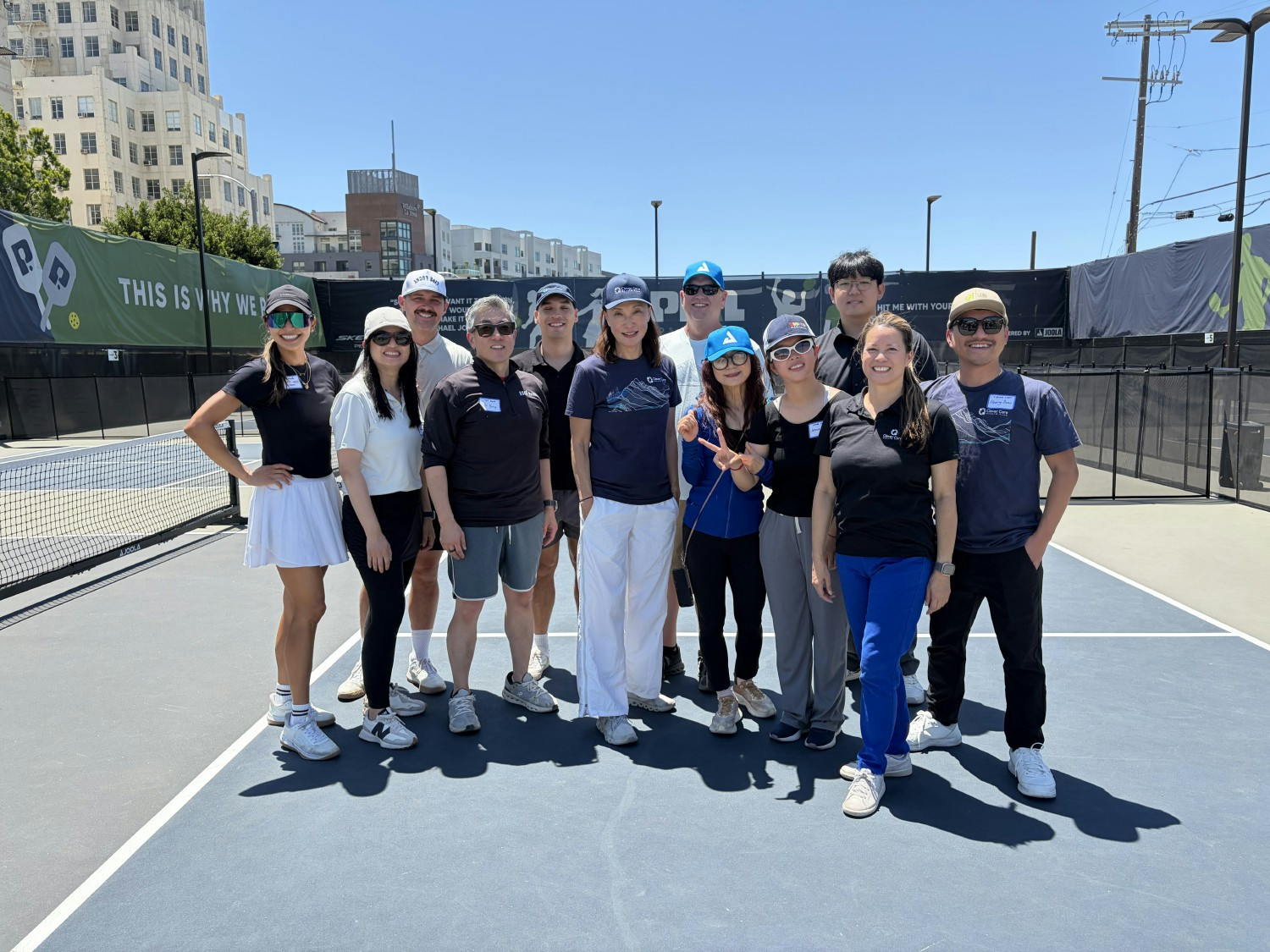 Member Pickleball event sponsored by Clever Care