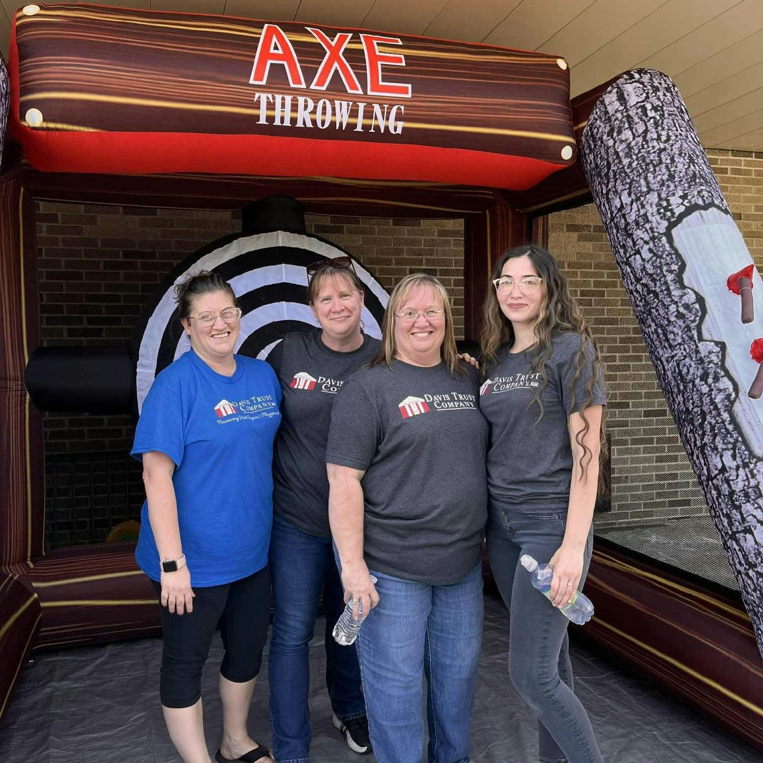 Davis Trust Company volunteers annually at Back to School Night with our Partner in Education, Third Ward Elementary.