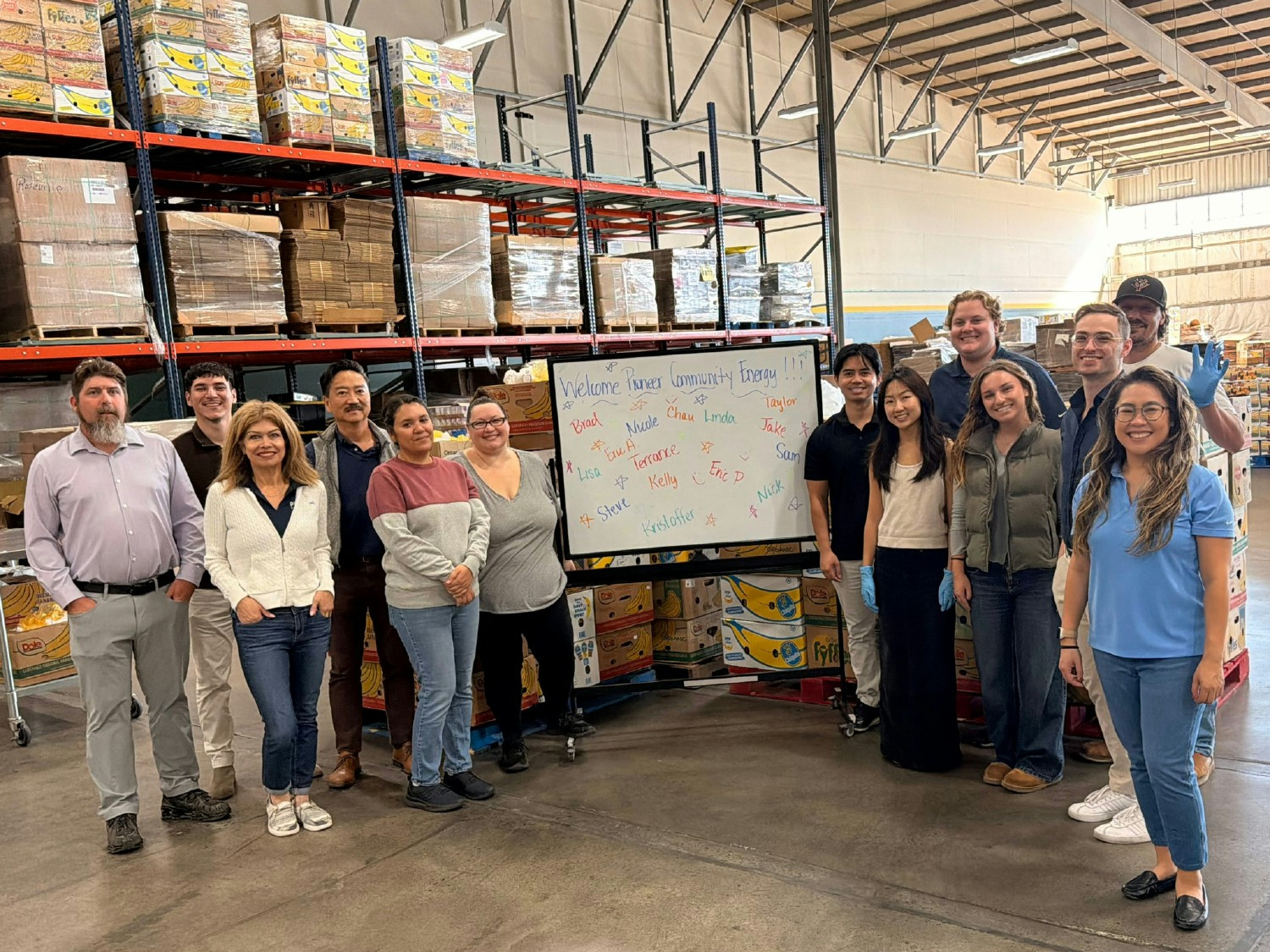 2025 Pioneer Staff Volunteer Day at Feeding the Foothills