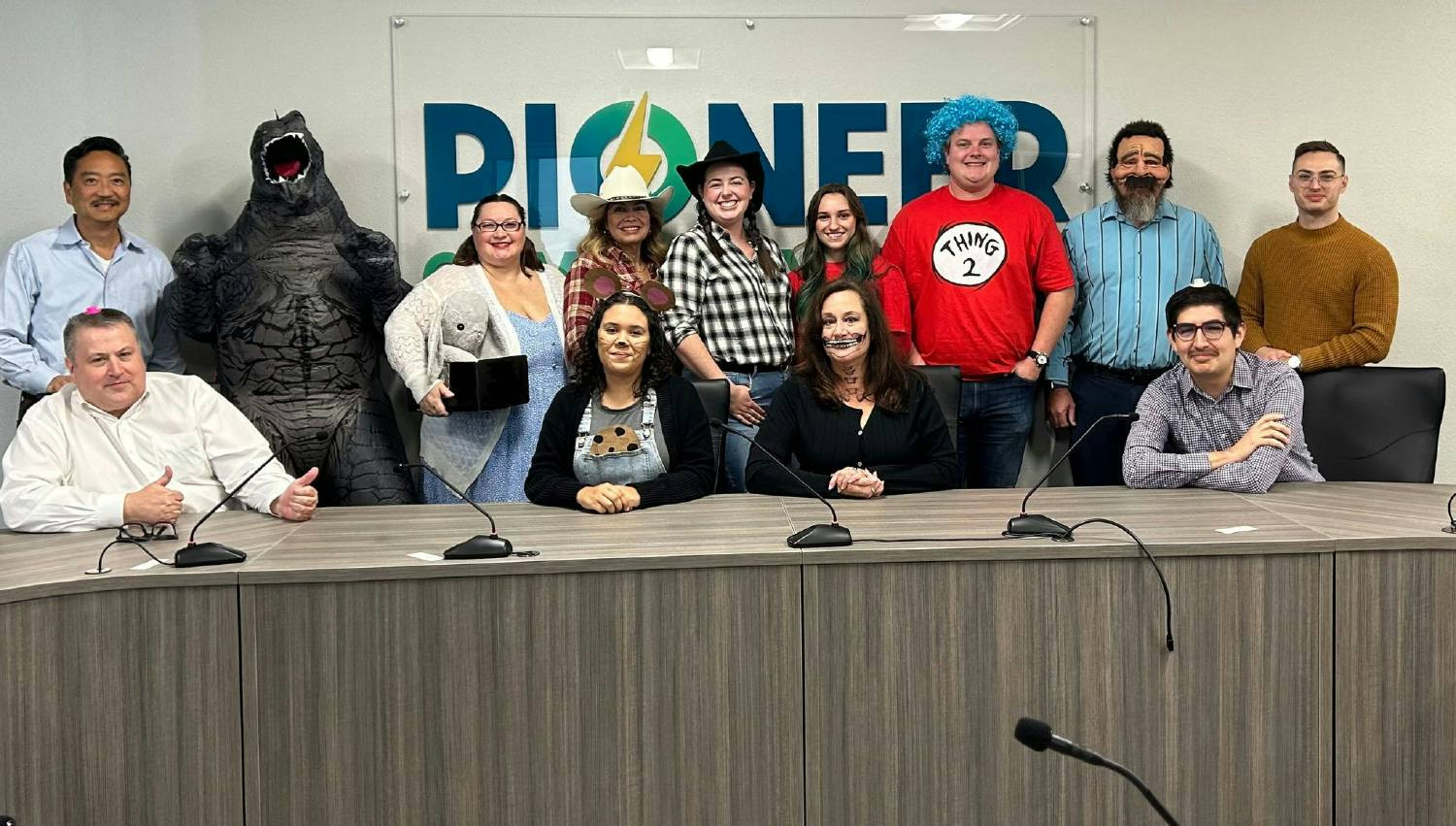 2024 Staff Halloween Group Photo