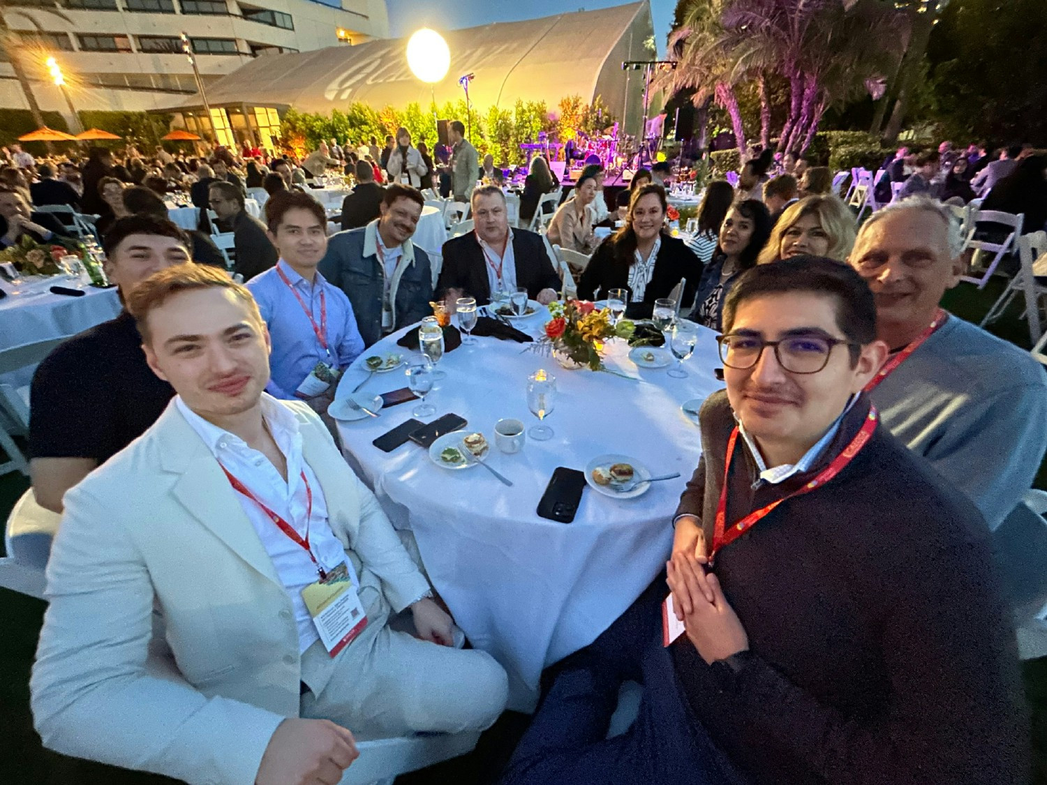 Pioneer Staff Dinner at 2025 CalCCA Conference