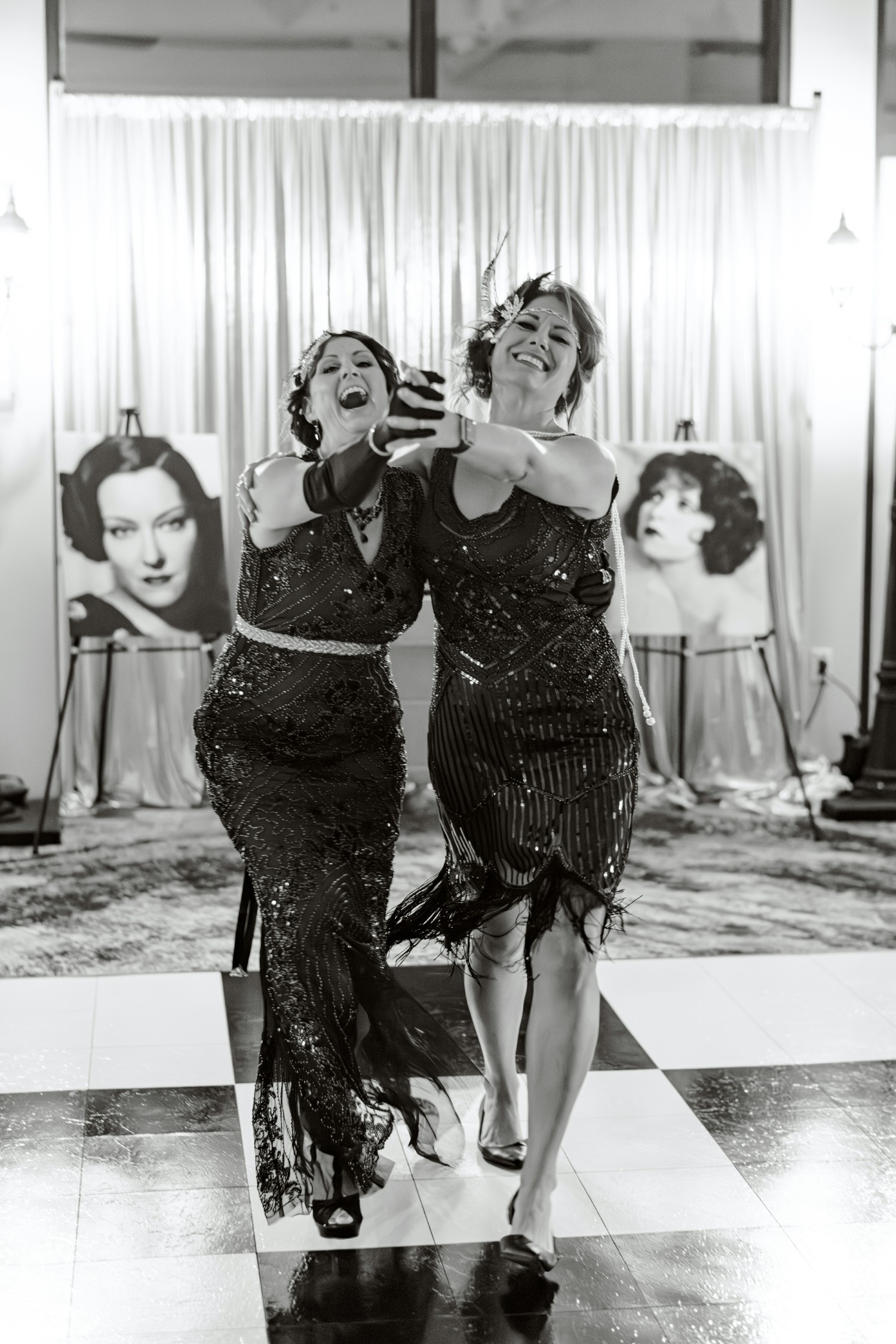 Dancing fun at Roraring Into the Future end of year party