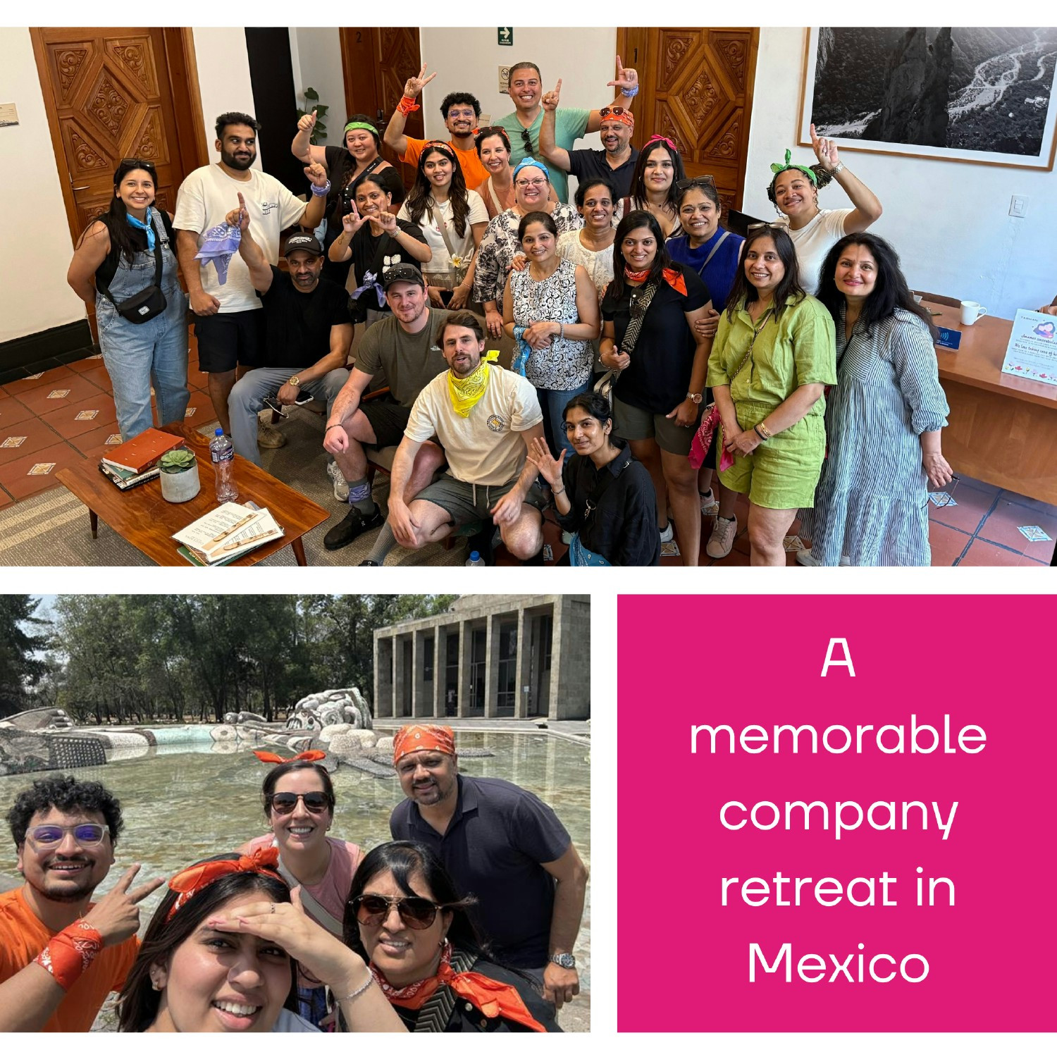 US team Mexico Retreat