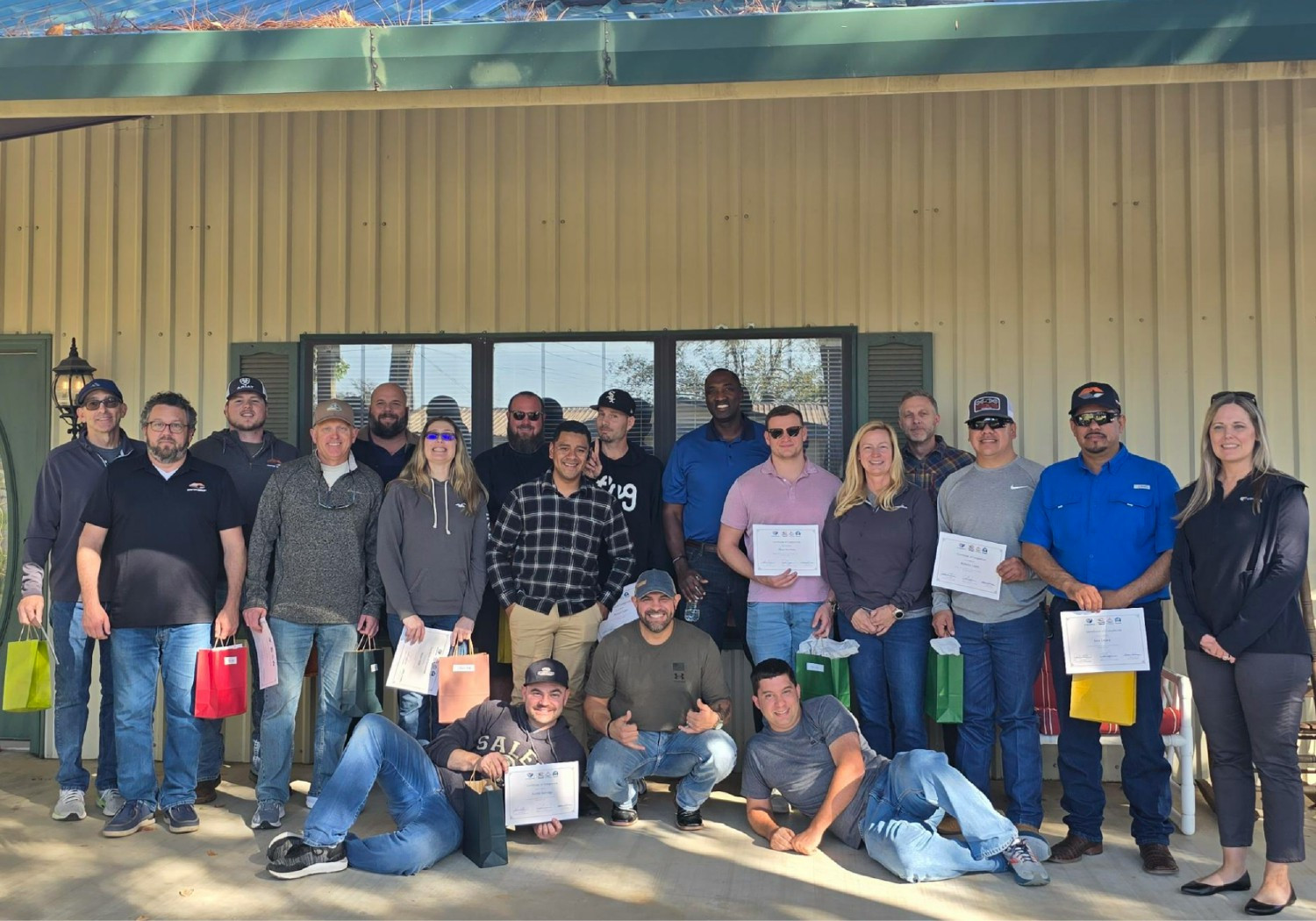 Compellier I Cemplex Group team members attending an internally facilitated leadership development event.