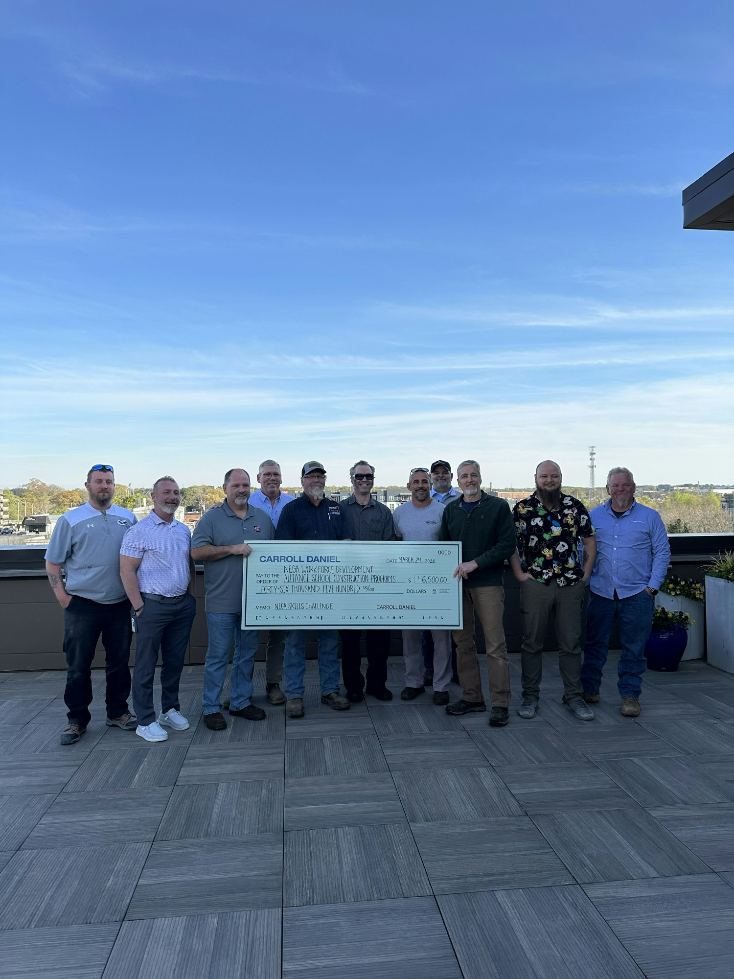 Northeast Georgia Workforce Alliance Check Distribution