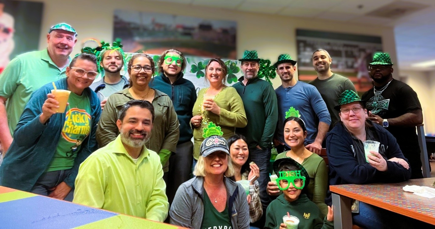 Provisio Team St. Patricks Day