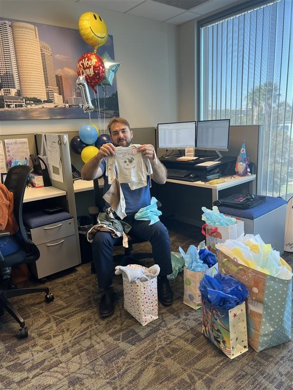 Provisio Donuts with Dad Baby Shower