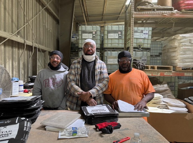 Employees at the Harahan, LA Plant