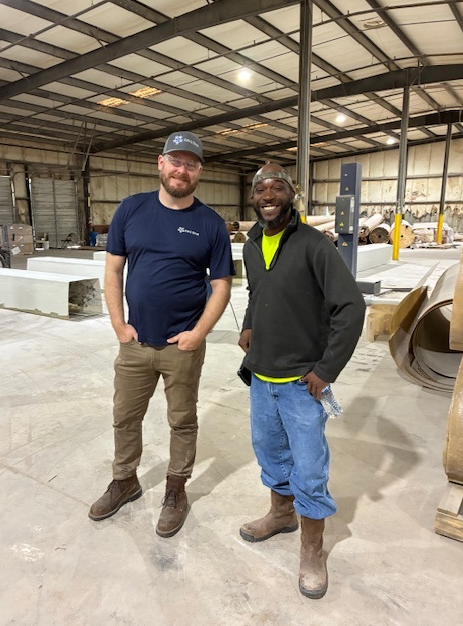 Employees at the Pontotoc, MS Plant
