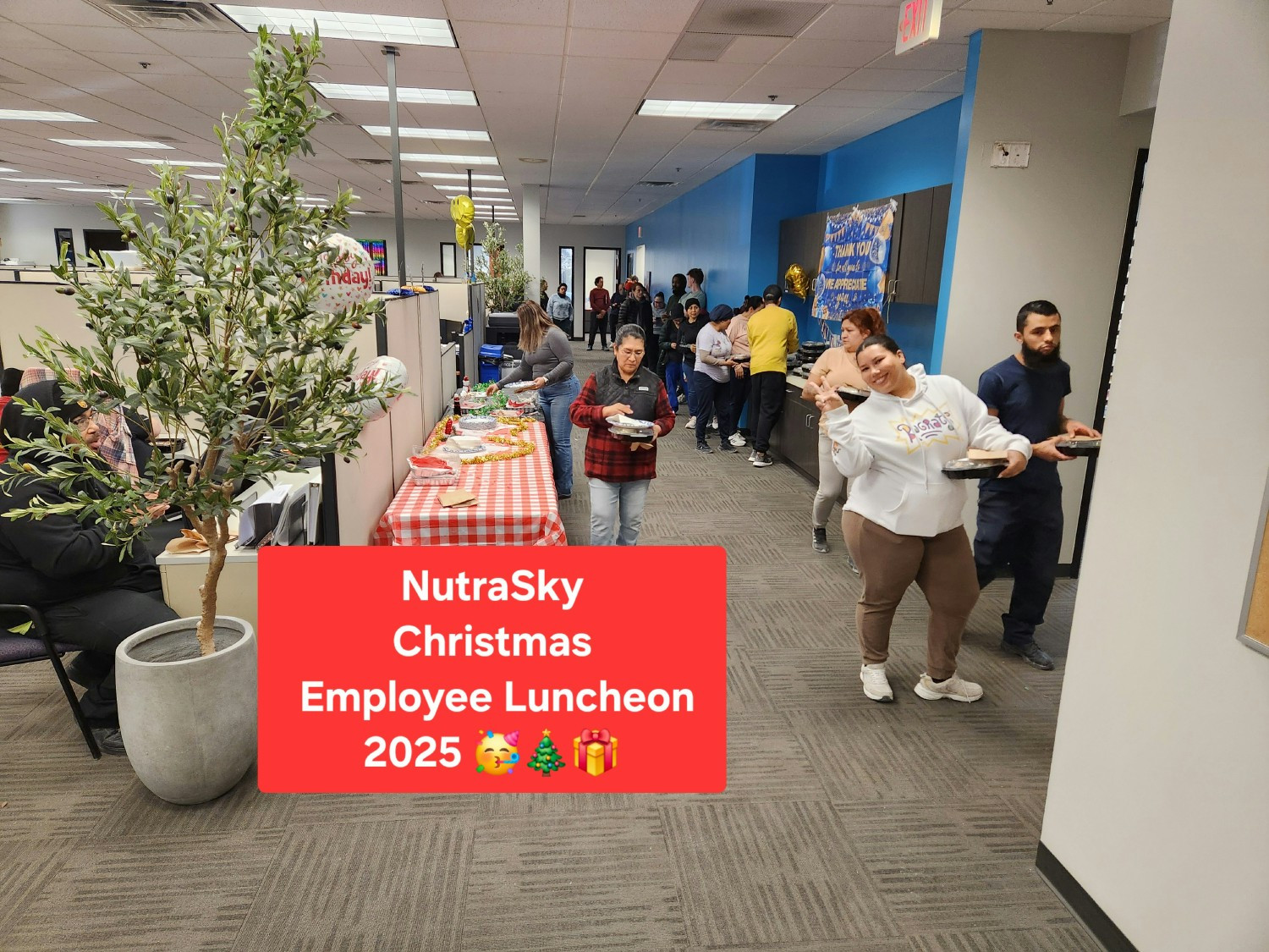 NutraSky Christmas Employee Luncheon Celebration 2025