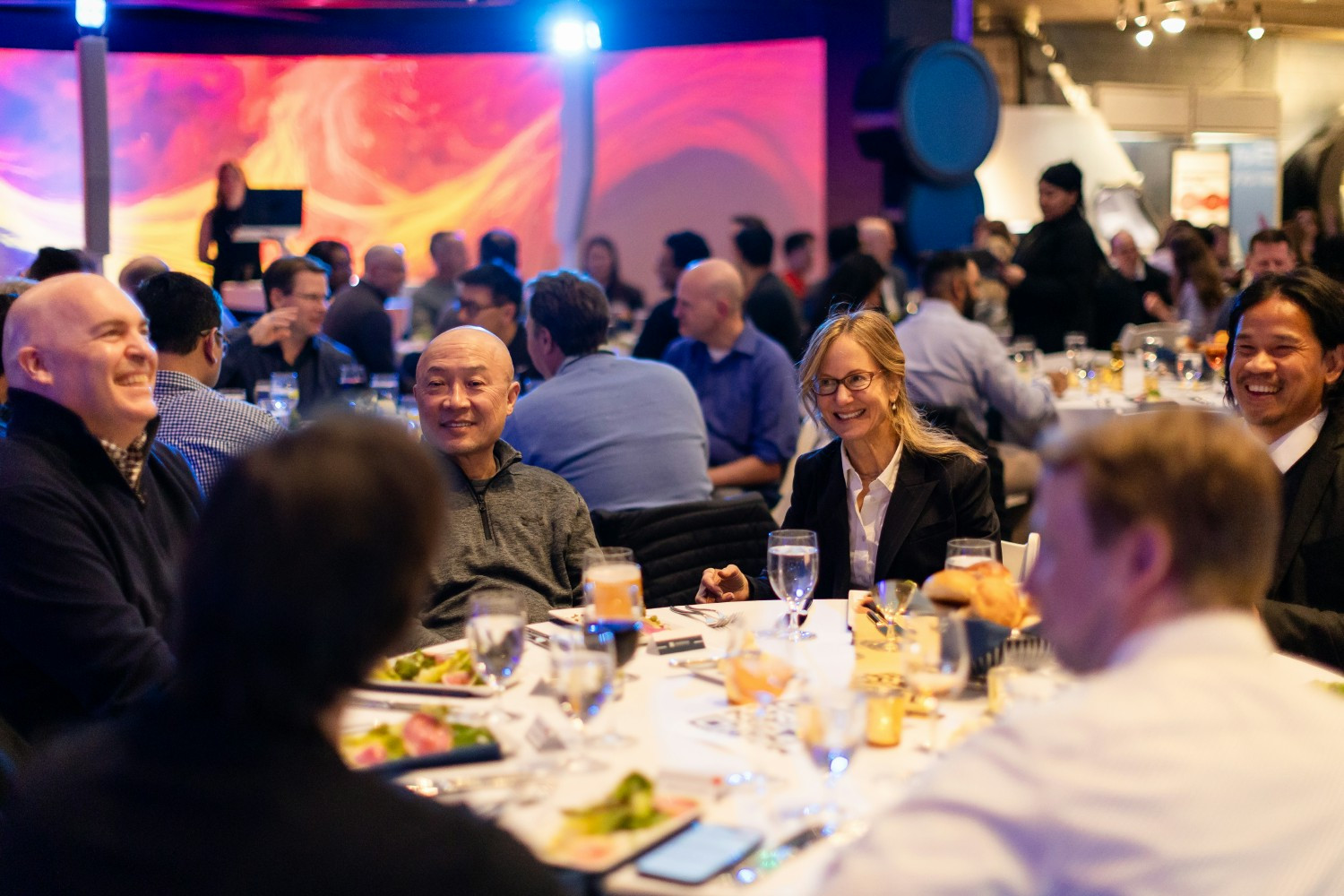 Employee event at the Museum of Science