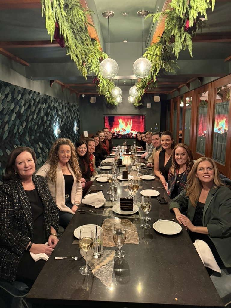 Holiday lunch with the Team!
