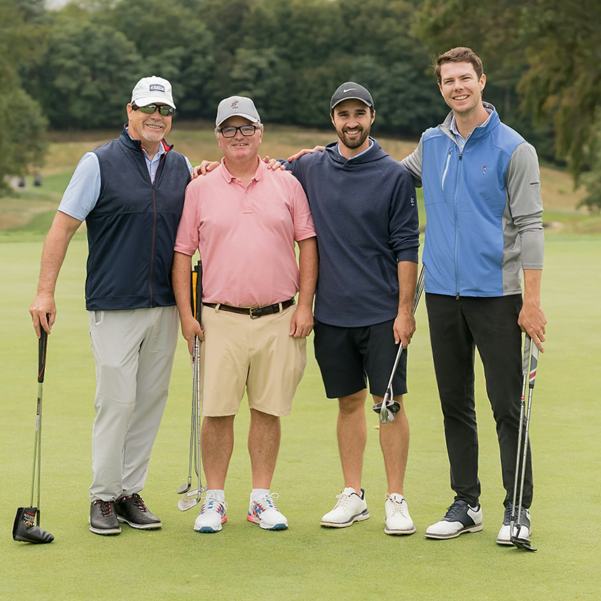 Festive spirits and great company at the Monticello annual holiday party.