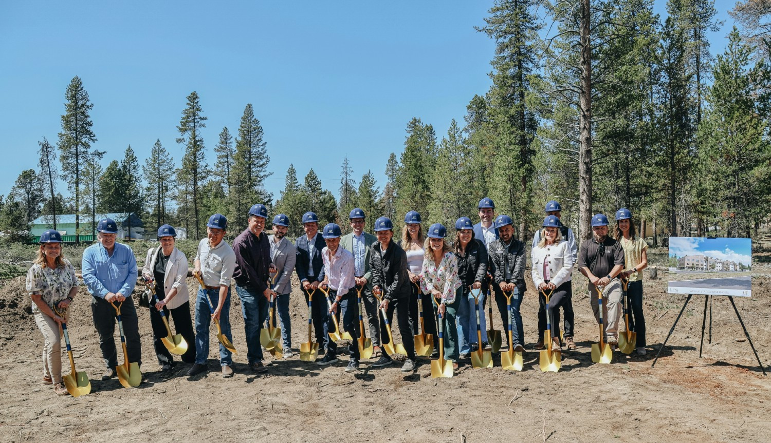 Groundbreaking day! Proud to celebrate the start of our newest affordable housing community with the incredible team!