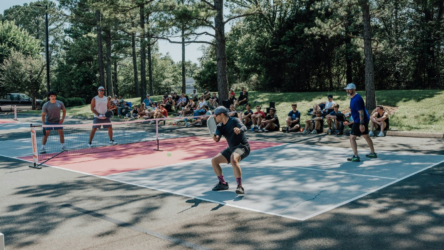 Our annual Summer Festival featuring a pickleball tournament, petting zoo, food trucks, and an executive dunk tank!
