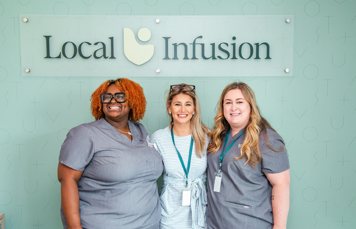 Local Infusion team members together