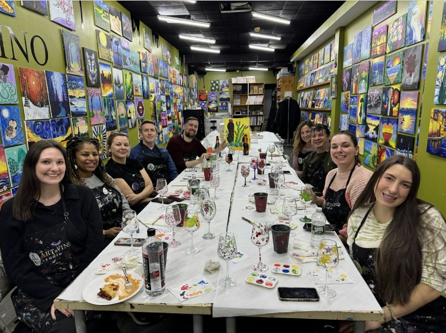 Theorem Paint & Sip THRIVE Event