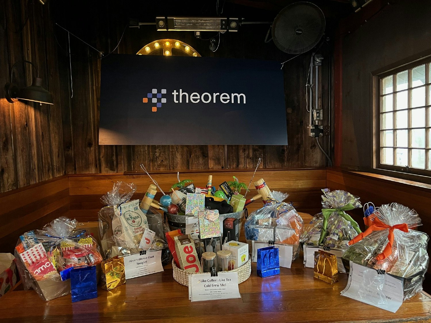 Theorem Staff Picnic Raffle Prizes