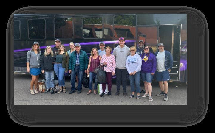 Cogswell Insurance Agency heading to a teambuilding event.