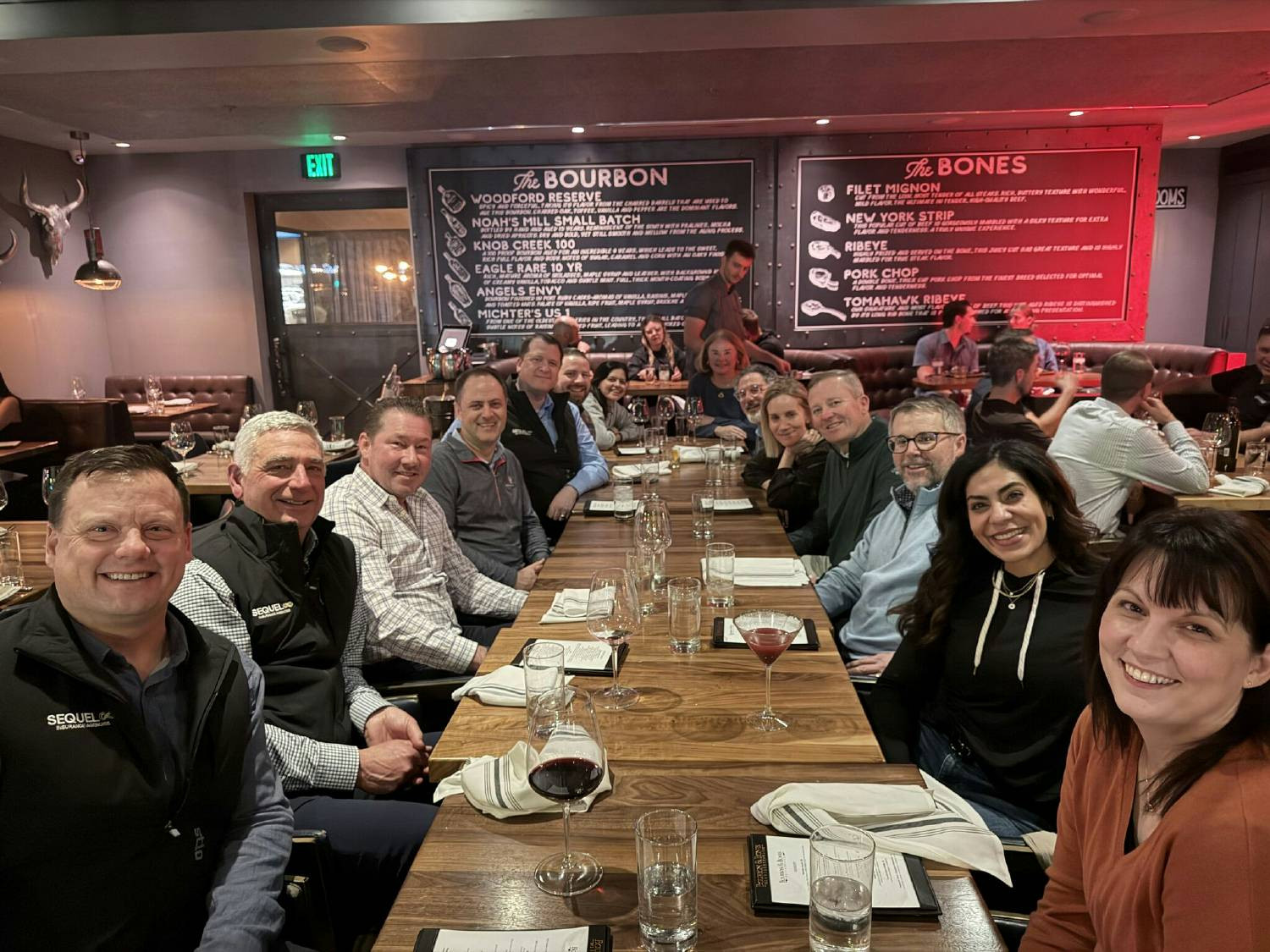 Agency Principals and the Sequel Leadership Team taking time to collaborate and innovate.