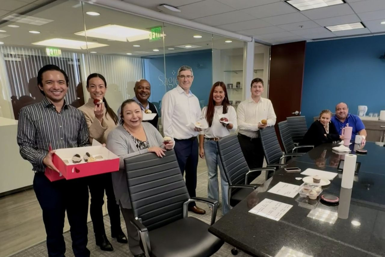 National Cupcake Day! We ordered cupcakes for our team