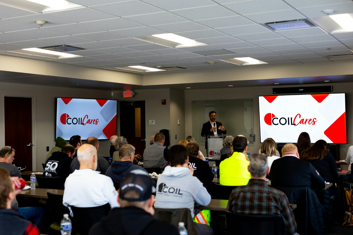 Coil’s all-company annual lunch meeting.